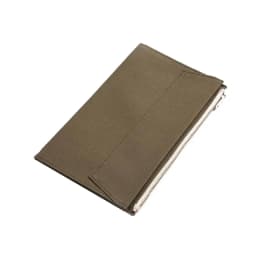 Canvas Cloth Zipper Pouch Pocket Leather Bound Notebook Planner Accessory Regular Passport Storage Bag File Folder Stationery
