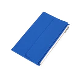 Canvas Cloth Zipper Pouch Pocket Leather Bound Notebook Planner Accessory Regular Passport Storage Bag File Folder Stationery