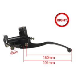 Right 7/8'' Front Hydraulic Brake Master Cylinder Lever Pump Handle for Yamaha XT600 XT550 XT350 TT250 XT225 ATV Quad Moped