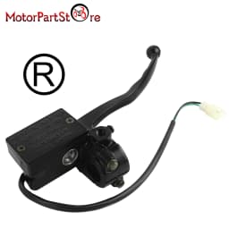 Right 7/8'' Front Hydraulic Brake Master Cylinder Lever Pump Handle for Yamaha XT600 XT550 XT350 TT250 XT225 ATV Quad Moped