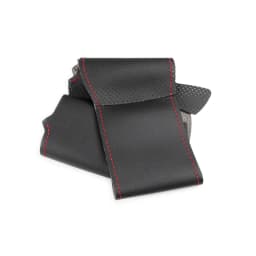 Braid on Steering Wheel For Peugeot 208 Peugeot 2008 2014 2015 2016 2017 2018 Car Steering Wheel Hand-stitched Leather Cover