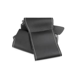 Braid on Steering Wheel For Peugeot 208 Peugeot 2008 2014 2015 2016 2017 2018 Car Steering Wheel Hand-stitched Leather Cover