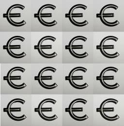 Feiman Custom Guitar Parts High Quality For Epi Guitar Pickguard Logo E Self Adhesion Aluminum