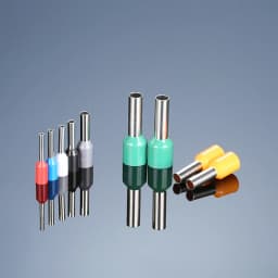 E0308 E0508 E6012 Insulated Cord End Terminal Block Wire Ferrules Cold Pressing Pin Connector Pure Copper Tube Type Terminal Set