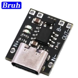 Ultra-Small Lithium Battery Charging Panel 1A Ternary Lithium Battery 3.7V4.2V Charger Module Type-C With Protection Board