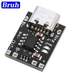Ultra-Small Lithium Battery Charging Panel 1A Ternary Lithium Battery 3.7V4.2V Charger Module Type-C With Protection Board