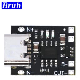 Ultra-Small Lithium Battery Charging Panel 1A Ternary Lithium Battery 3.7V4.2V Charger Module Type-C With Protection Board