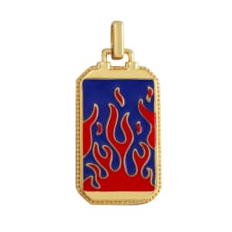 Enamel Tarot Cards Sun Star Moon Evil Eye Heart Hand Charm Pendant,18K Gold Plated Bracelets Necklaces Jewelry Accessories M80