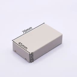 70/100mm DIY Housing Instrument Storage Case White Black Waterproof Enclosure Boxes Electronic Project Box