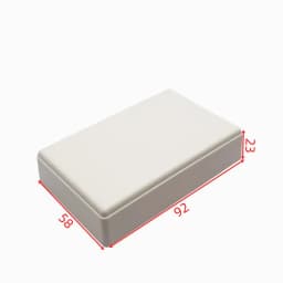 70/100mm DIY Housing Instrument Storage Case White Black Waterproof Enclosure Boxes Electronic Project Box