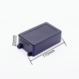 70/100mm DIY Housing Instrument Storage Case White Black Waterproof Enclosure Boxes Electronic Project Box
