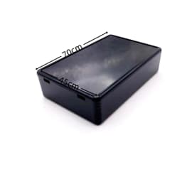 70/100mm DIY Housing Instrument Storage Case White Black Waterproof Enclosure Boxes Electronic Project Box