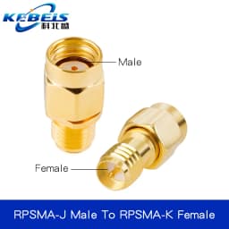2PCS SMA Connector SMA to SMA Adapter SMA to SMA / RPSMA Male Plug & Female Jack Slide-on Straight RF Coax Adapter Connector