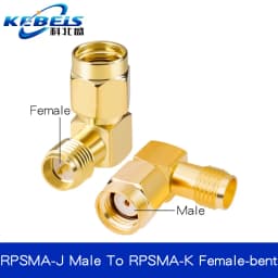 2PCS SMA Connector SMA to SMA Adapter SMA to SMA / RPSMA Male Plug & Female Jack Slide-on Straight RF Coax Adapter Connector