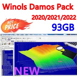 Newest 93GB WINOLS DAMOS Big Archive Damos Mappacks for Winols Software BIG PACK Package Chip Tuning Maps All Data Maps File