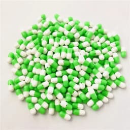 50-100pcs Half Hole Pill Capsule Resin Beads Loose Spacer Beads For Jewelry Making Resin Filling DIY Parts Craft Supplies