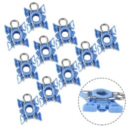 10Pcs Window Regulator Sliding Pivot Clips Auto Fastener Clip For BMW E32 E34 E36 Z4 513219388849 Roller Lifter Clips