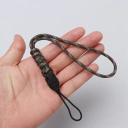 Paracord Keychain Lanyard High Strength Parachute Cord Survival Backpack Keychain Flashlight Camera Anti-lost Hanging Rope