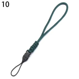 Paracord Keychain Lanyard High Strength Parachute Cord Survival Backpack Keychain Flashlight Camera Anti-lost Hanging Rope