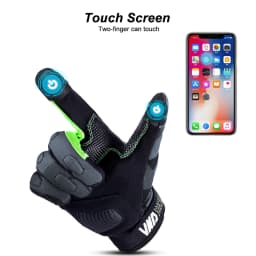 Vemar Motorcycle Gloves Summer Women Motocross Gloves Full Finger Riding Gloves Motorcycle Anti-Drop Touchscreen Cycling Gloves