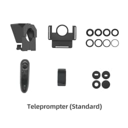 Ambitful Phone and DSLR Recording Mini Teleprompter Portable Inscriber Mobile Teleprompter Artifact Video With Remote Control