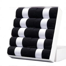 10Pairs/Lot Business Men's Cotton Socks New Style Black Casual Socks Soft Breathable Summer Winter Long Socks Plus Size (7-14)