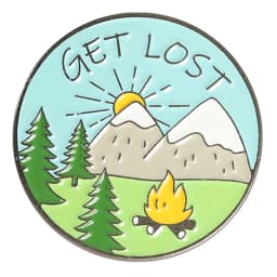 Travel Brooch Field Crossing Hiking Scenery Snow Scene Mountain Peak Alloy Clothing Accessories Backpack Brooch Badge Lapel Pins