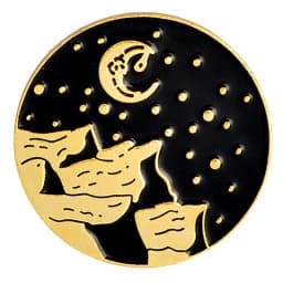 Travel Brooch Field Crossing Hiking Scenery Snow Scene Mountain Peak Alloy Clothing Accessories Backpack Brooch Badge Lapel Pins