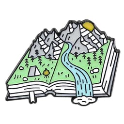 Travel Brooch Field Crossing Hiking Scenery Snow Scene Mountain Peak Alloy Clothing Accessories Backpack Brooch Badge Lapel Pins
