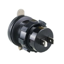 Quick Charge 3.0 USB Car Charger Socket Digital Display Voltmeter USB Charger Socket with ON-OFF Switch for Car Motorcycle ATV