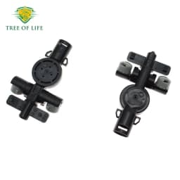 For Subaru Forester Legacy Outback Toyota Camry Headlamp Headlight Cleaning Washer Spray Nozzle Jet Cover Cap Holder Connector