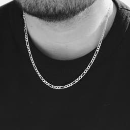 Vnox 3-8mm Figaro Chain for Men Women, Stainless Steel Cuban Link Chain,Gold Color Solid Metal Choker,Simple Basic Unisex Collar