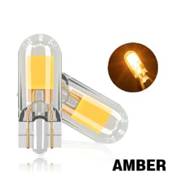 2Pcs Newest T10 LED BULB W5W Sapphire COB Drive-Free led wedge bulb Dome Reading Lamp Bulb Super Bright 12V Car Bulb 6000K