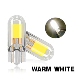 2Pcs Newest T10 LED BULB W5W Sapphire COB Drive-Free led wedge bulb Dome Reading Lamp Bulb Super Bright 12V Car Bulb 6000K