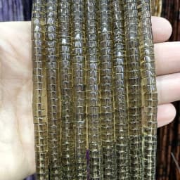 3x6mm Natural Stone Agates Jades Amazonite Turquoises Flat Round Loose Spacer Beads For Jewelry Making DIY Bracelet Necklace