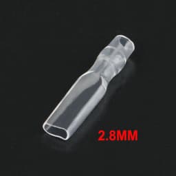 100pcs 2.8mm 4.8mm 6.3mm Rubber Sleeve Cover Case for 2.8MM 4.8MM 6.3MM Crimp Terminal Spade Connector Terminal Cap Plug Spring