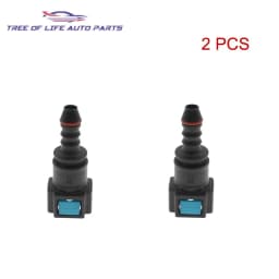 2/5/8/10 7.89 ID6 Auto Car Fuel Line Hose Coupler Quick Release Connect Connector Fuel Line Rubber Hose Coupler Carburetor Part