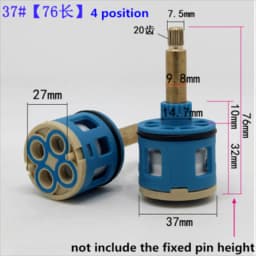 1PC Shower Room Faucet Cartridge Accessories Shower Head Bathtub Water Mixing Valve 3 Position 4 Position Concealed Installation