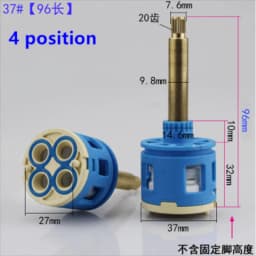 1PC Shower Room Faucet Cartridge Accessories Shower Head Bathtub Water Mixing Valve 3 Position 4 Position Concealed Installation