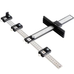 Woodworking Drill Punch Locator Jig Drill Guide Cabinet Handle Knob Template Locator Hole Punch Tool for Woodworking