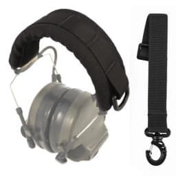 VULPO Tactical Modular Headphone Stand Protection Cover Headset Cover Earmuffs Microphone Hunting Accessories