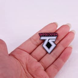 American heavy metal band badge jewelry