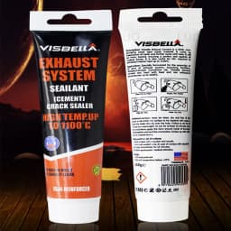 Muffler Cement Car Exhaust Sealant Pipe Filler Silicone Repair Paste for Motorcycle Leaks Plugging High Temperature Repair Glue