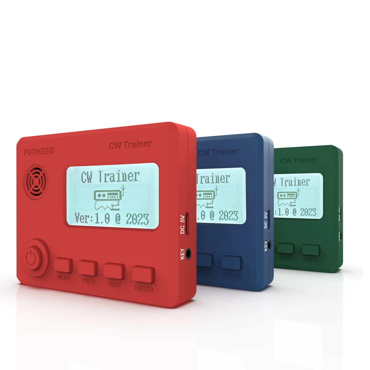Putikeeg Morse Code Practice Oscillator - Rechargeable CW Trainer For Beginner Practitioners