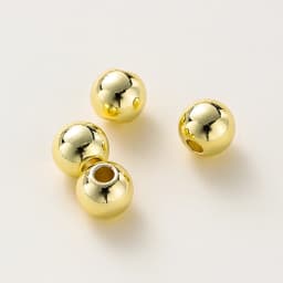 20-100Pcs 2/2.5/3/4/6/8mm 14K/18K Gold Plated Brass Round Ball Beads Spacer Beads for DIY Jewelry Making Findings Accessories