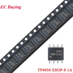 100pcs/5pcs TP4057 57bM SOT-23-6 SOT23 500mA TP4056 4056 ESOP-8 1A Battery Power Management Chip IC Controller New Original