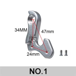 1pc Universal Alloy MTB Road Bike Rear Derailleur Hanger Racing Cycling Mountain Bicycle Frame Rear Gear Tail Hook Adaptor Parts