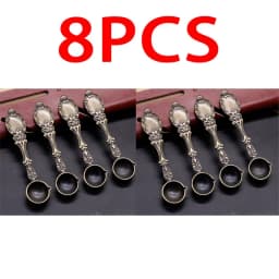 Bronze Spoon Vintage Craft Supplies Fire Paint Heating Decorative Tool Furnace Seal Wax Particle DIY Manual Scrapbooking SB009