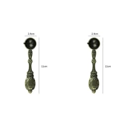 Bronze Spoon Vintage Craft Supplies Fire Paint Heating Decorative Tool Furnace Seal Wax Particle DIY Manual Scrapbooking SB009