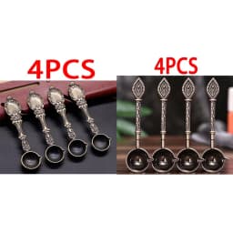 Bronze Spoon Vintage Craft Supplies Fire Paint Heating Decorative Tool Furnace Seal Wax Particle DIY Manual Scrapbooking SB009